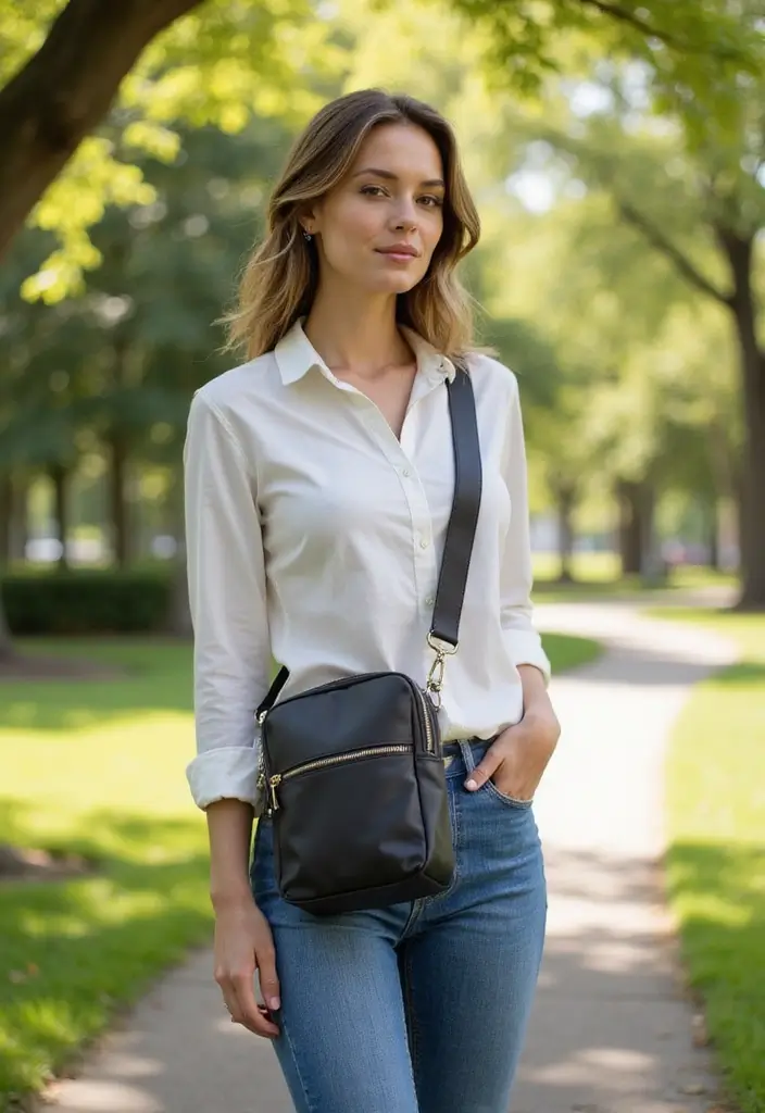 30 Fashionable Crochet Bag Patterns: Free Tutorials for Handmade Fashion Lovers - 7. The Everyday Sling Bag