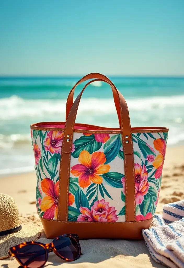 30 Fashionable Crochet Bag Patterns: Free Tutorials for Handmade Fashion Lovers - 9. Fashionable Beach Bag