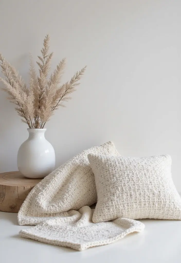 30 Granny Square Crochet Pattern Variations with Modern Layouts and Color Ideas - 10. Minimalist Granny Squares