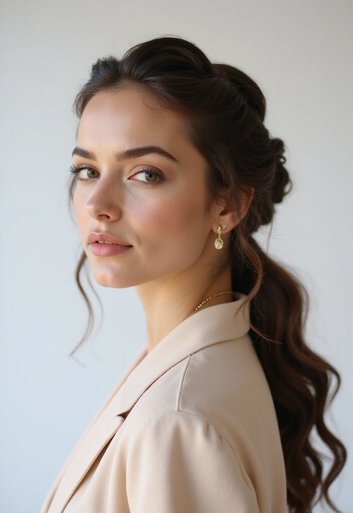 30 Stunning Crochet Hairstyles for Black Women to Inspire Your Next Protective Style - 22. Swept Back Crochet Style