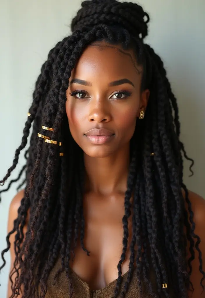 30 Stunning Crochet Hairstyles for Black Women to Inspire Your Next Protective Style - 6. Goddess Locs