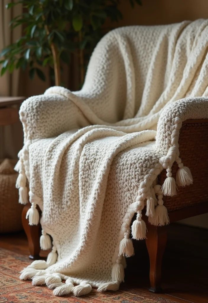 A Friendly Guide to Crochet Borders for Blankets: 18 Stylish Craft Inspirations - 15. Braided Edge