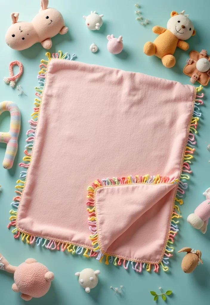 A Friendly Guide to Crochet Borders for Blankets: 18 Stylish Craft Inspirations - 2. Simple Picot Edge