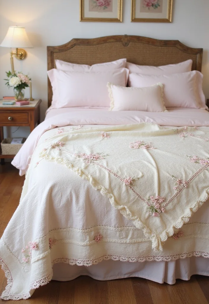 A Friendly Guide to Crochet Borders for Blankets: 18 Stylish Craft Inspirations - 9. Elegant Tulip Edge