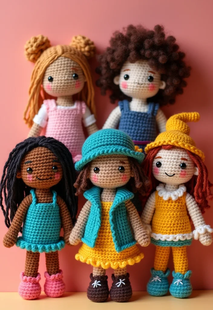 Complete Guide to Crochet Dolls Free Patterns with 19 Fun and Charming Inspirations - 12. Celebrity Doll Replicas