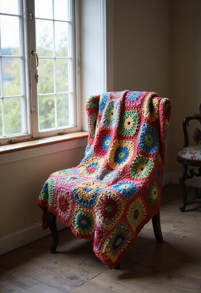 Complete Guide to Crochet Granny Square Pattern with 17 Classic Craft Inspirations - 9. Granny Square Shawls