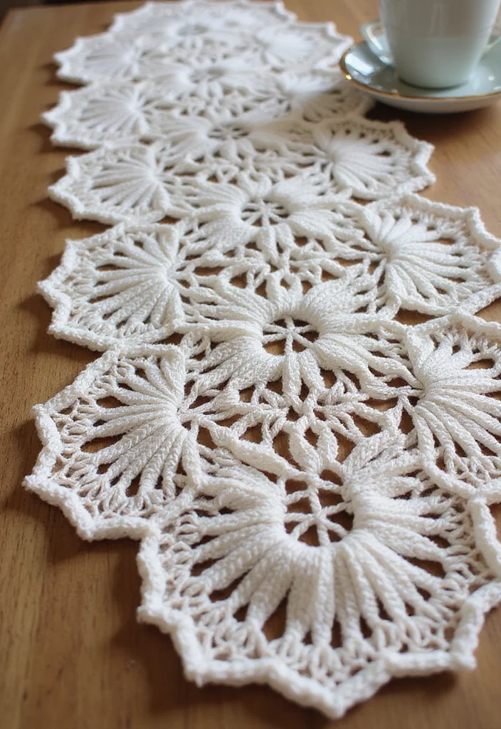 Complete Guide to Crochet Table Runner Pattern with 18 Elegant Craft Inspirations - 13. Textured Patterns