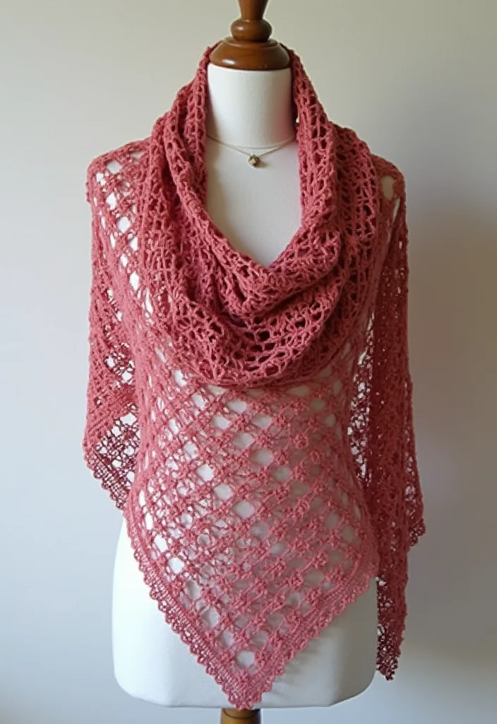 Complete Guide to Magic Ring Crochet Tutorial: Showcasing 19 Clear Visual Inspirations - 17. Beautiful Shawls