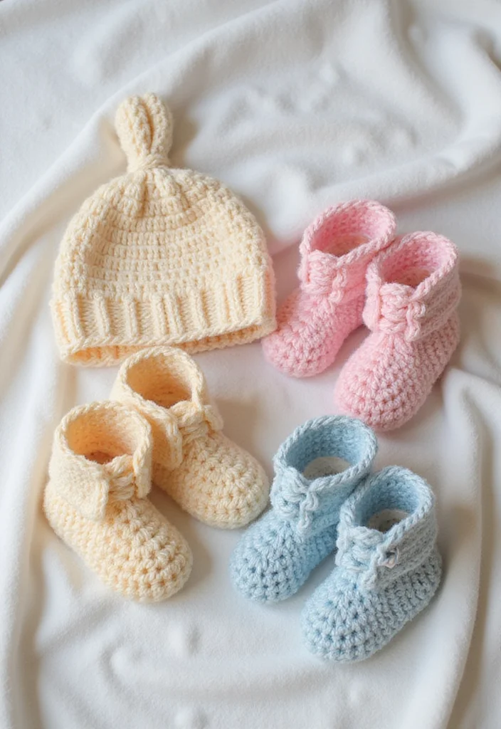 Complete Guide to Magic Ring Crochet Tutorial: Showcasing 19 Clear Visual Inspirations - 8. Sweet Baby Items