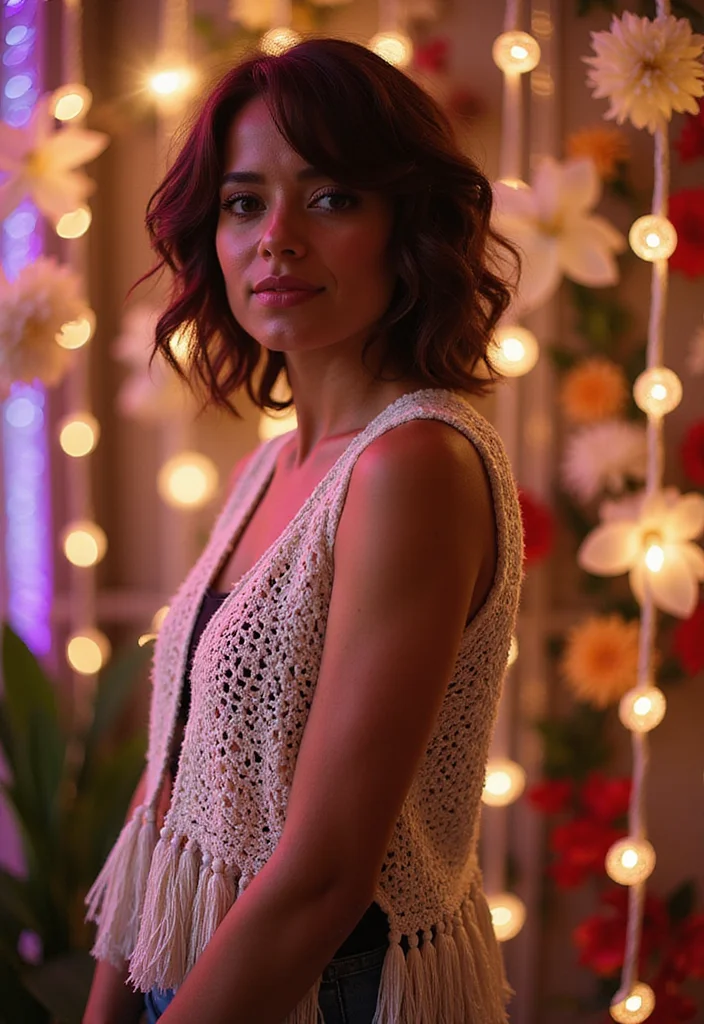 Comprehensive Guide to Crochet Vest Pattern Free Featuring 18 Modern Inspirations - 7. Fringe-Trimmed Vest