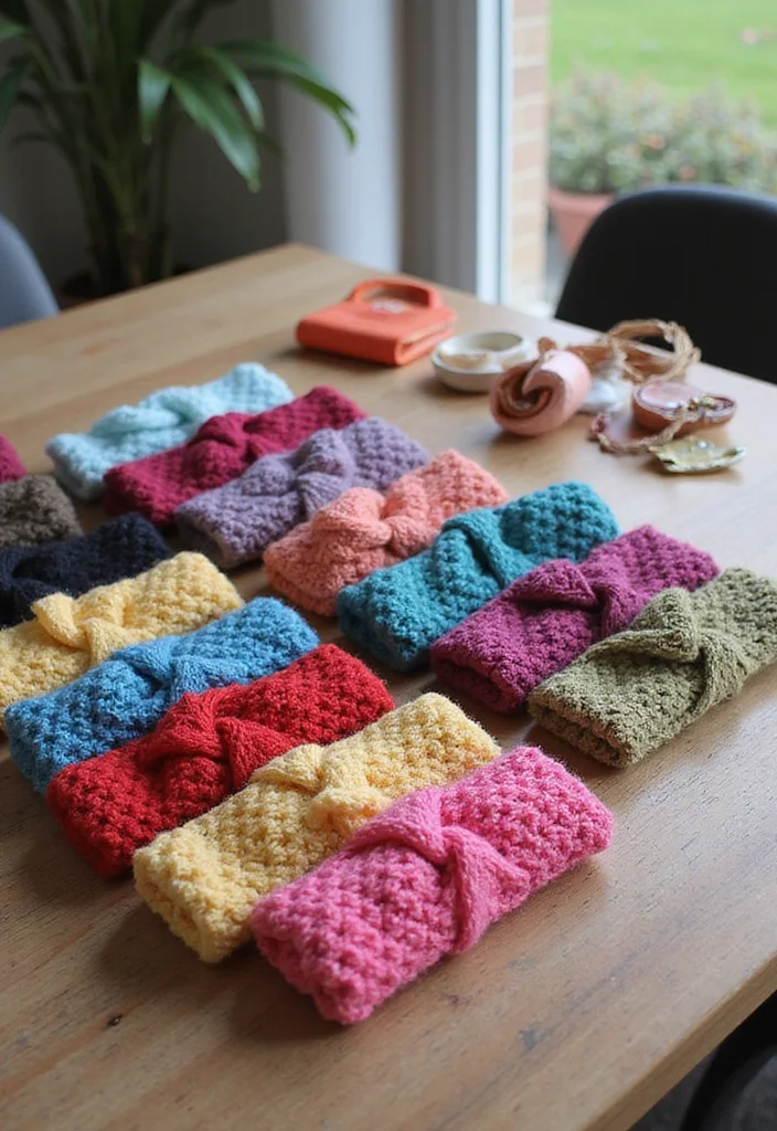 Comprehensive Guide to Easy Tapestry Crochet Patterns Featuring 20 Creative Inspirations - 18. Stylish Crochet Headbands