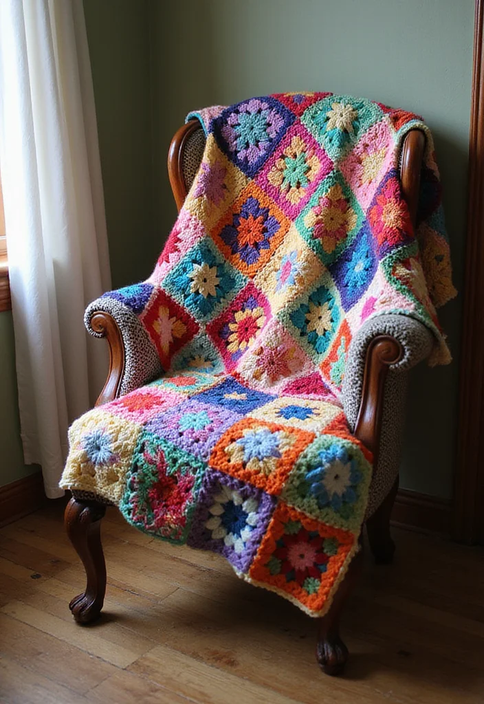 Comprehensive Guide to Easy Tapestry Crochet Patterns Featuring 20 Creative Inspirations - 4. Gorgeous Granny Square Blanket