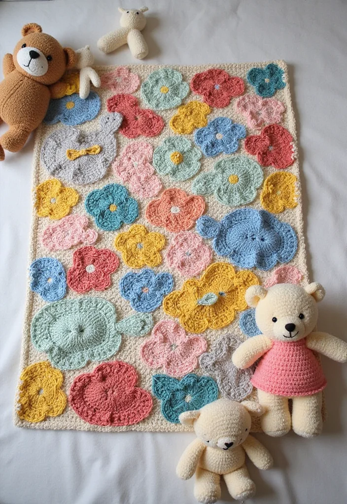 Comprehensive Guide to Easy Tapestry Crochet Patterns Featuring 20 Creative Inspirations - 7. Fun Baby Blanket