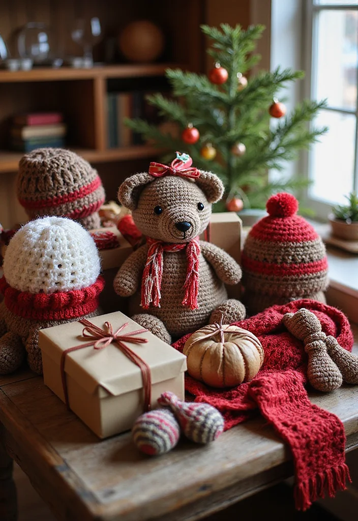 Essential Guide to Christmas Crochet Patterns: 19 Festive Inspirations - 19. Festive Crochet From the Heart