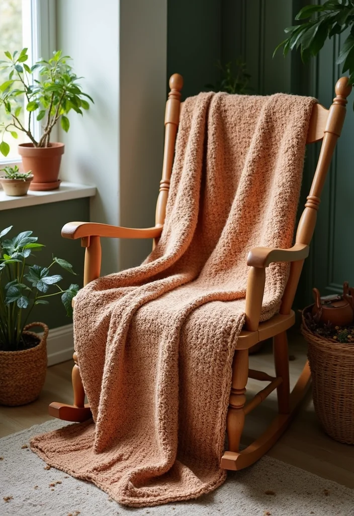 Essential Guide to Crochet Afghan Patterns Free: 20 Cozy Craft Inspirations - 11. Earthy Tones Afghan