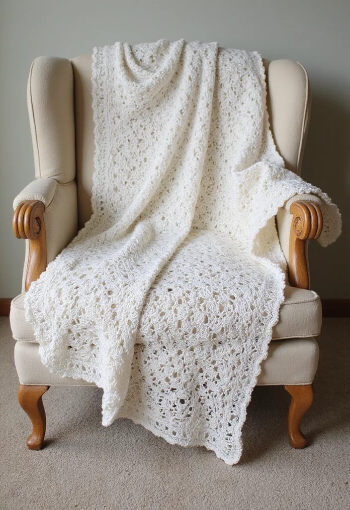 Essential Guide to Crochet Afghan Patterns Free: 20 Cozy Craft Inspirations - 16. The Feather and Fan