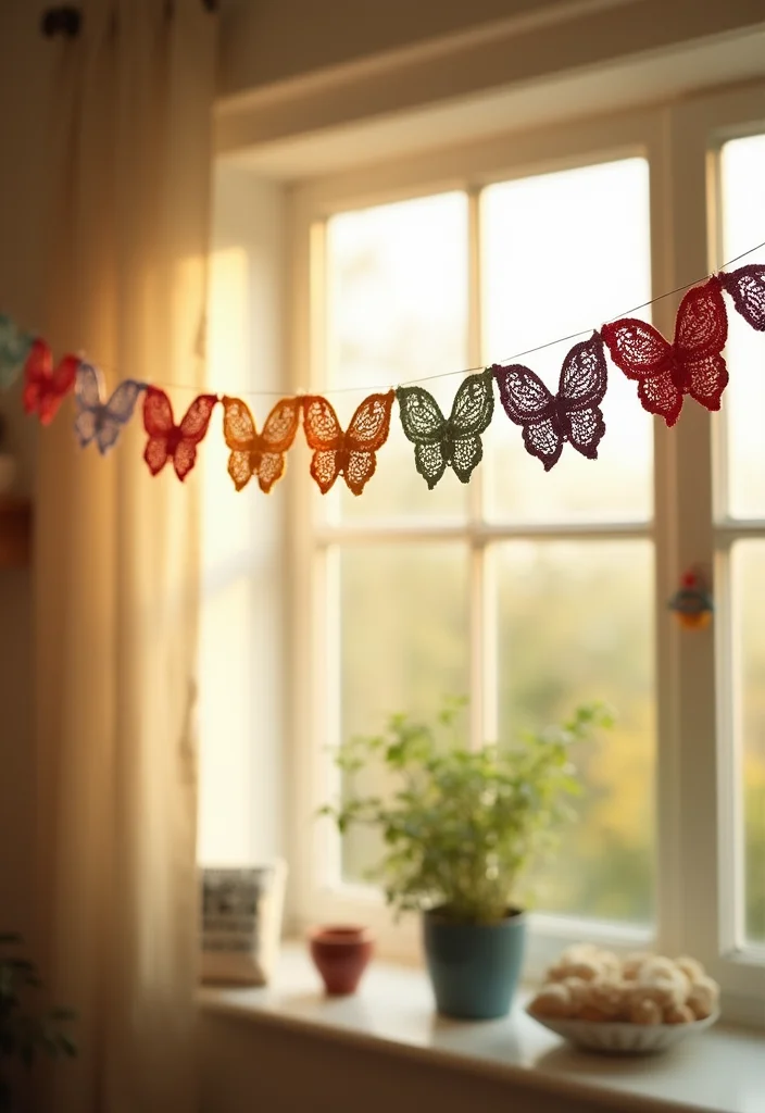 Essential Guide to Crochet Butterfly Free Pattern: Showcasing 20 Colorful Inspirations - 8. Butterfly Bunting