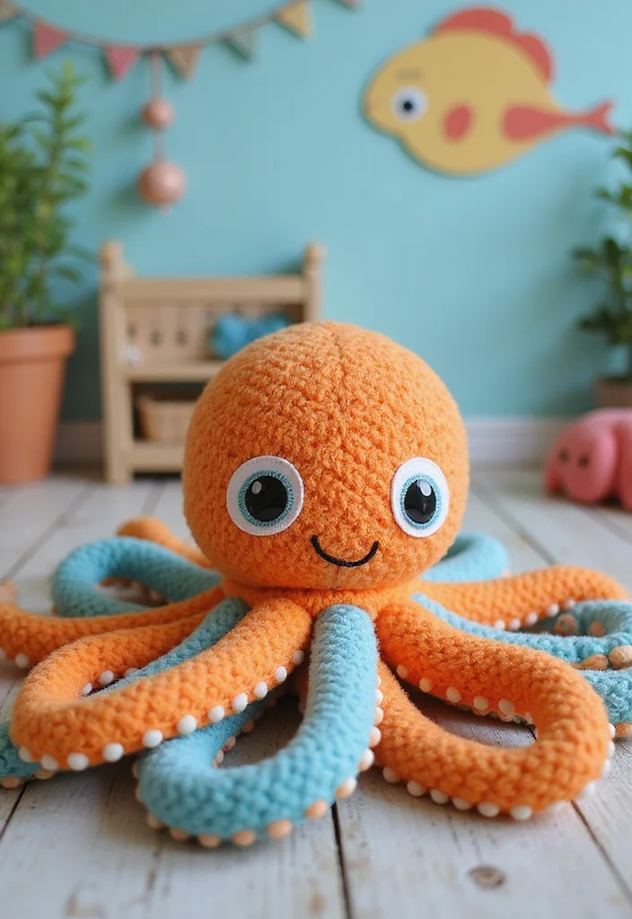 Essential Guide to Crochet Lovey Free Pattern Showcasing 17 Sweet Inspirations - 14. Snuggly Octopus Lovey
