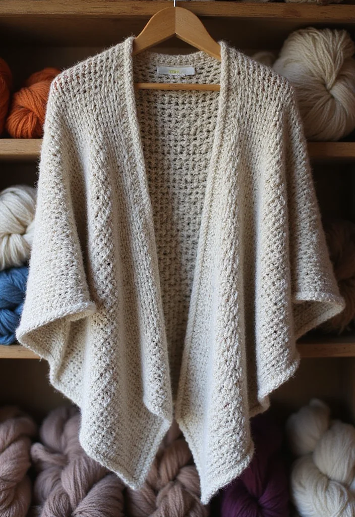 Essential Guide to Crochet Shrug Pattern Free with 17 Cozy Craft Inspirations - 1. The Classic Wrap Shrug