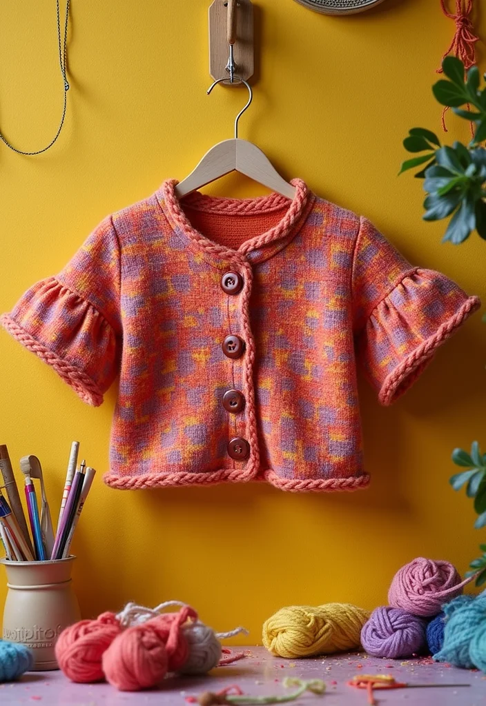 Essential Guide to Crochet Shrug Pattern Free with 17 Cozy Craft Inspirations - 15. The Ruffled Sleeve Shrug