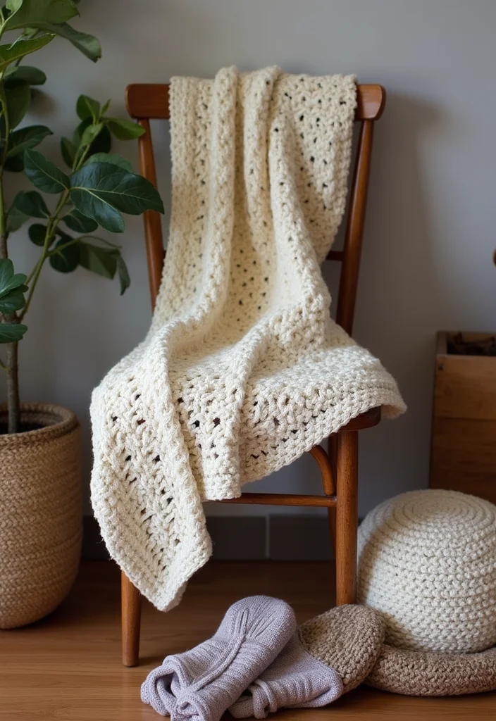 Essential Guide to Easy Beginner Crochet Patterns Featuring 19 Simple Inspirations - 13. Easy Crochet Scarf