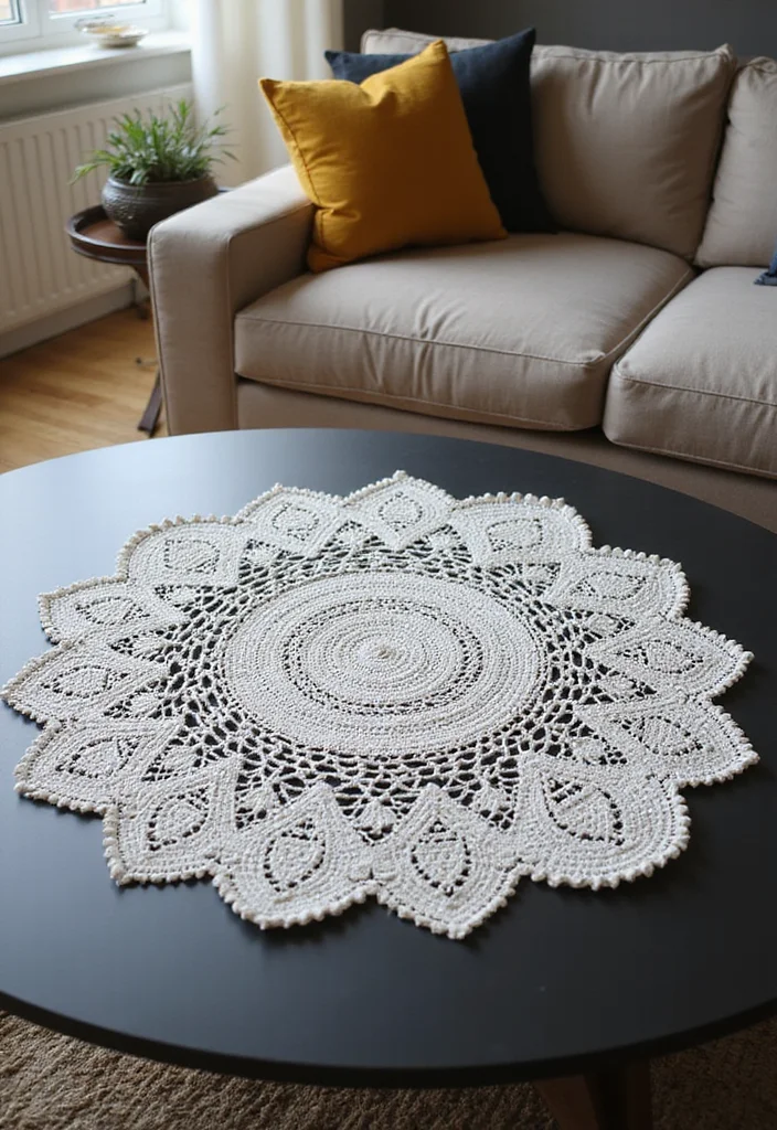 Essential Guide to Free Crochet Doily Patterns with 17 Delicate Craft Inspirations - 10. Spiral Doily