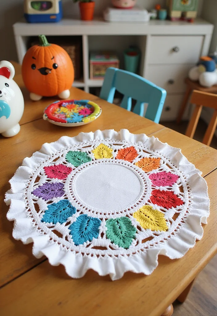 Essential Guide to Free Crochet Doily Patterns with 17 Delicate Craft Inspirations - 11. Ruffled Edge Doily