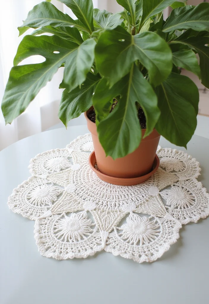 Essential Guide to Free Crochet Doily Patterns with 17 Delicate Craft Inspirations - 12. Hexagon Doily