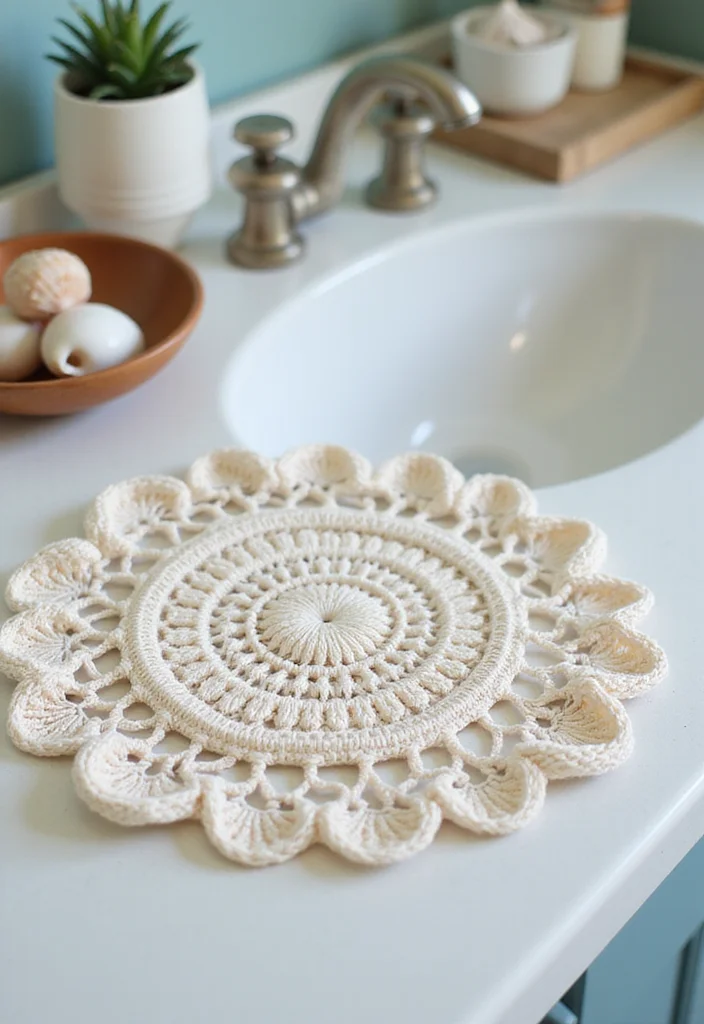 Essential Guide to Free Crochet Doily Patterns with 17 Delicate Craft Inspirations - 6. Shell Stitch Doily