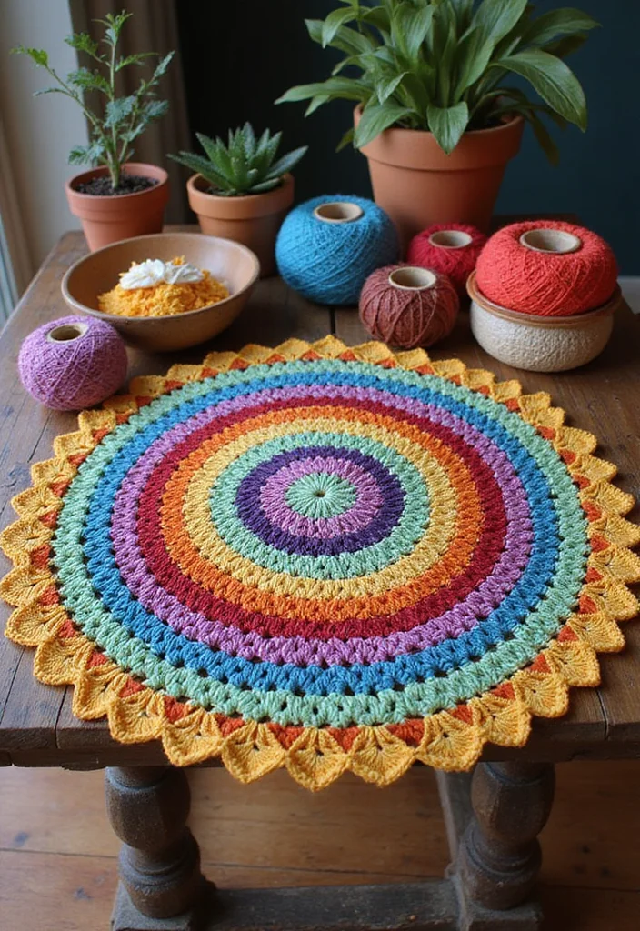 Essential Guide to Free Crochet Doily Patterns with 17 Delicate Craft Inspirations - 7. Granny Square Doily