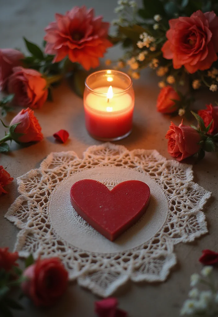 Essential Guide to Free Crochet Doily Patterns with 17 Delicate Craft Inspirations - 8. Lacy Heart Doily