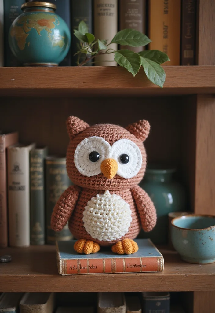 Friendly Guide to Crochet Plushies Pattern Free with 20 Cute Craft Inspirations - 18. Magical Owl