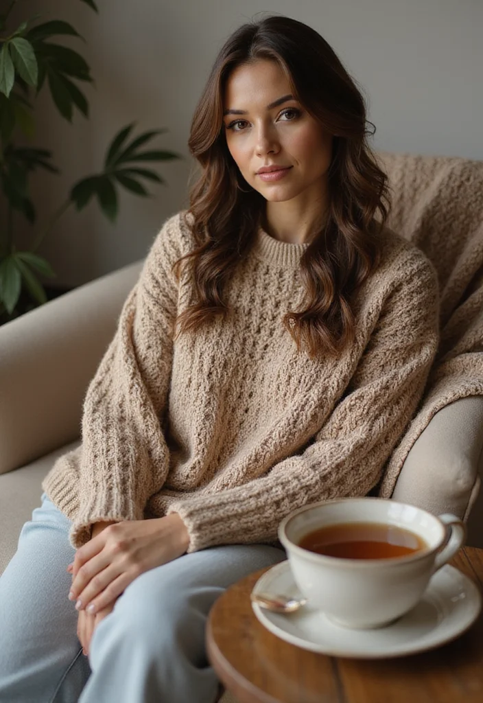 Friendly Guide to Crochet Poncho Free Pattern Featuring 18 Stylish Inspirations - 1. The Cozy Classic