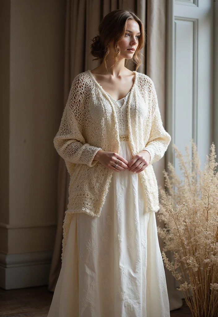 Friendly Guide to Crochet Poncho Free Pattern Featuring 18 Stylish Inspirations - 3. The Elegant Wrap