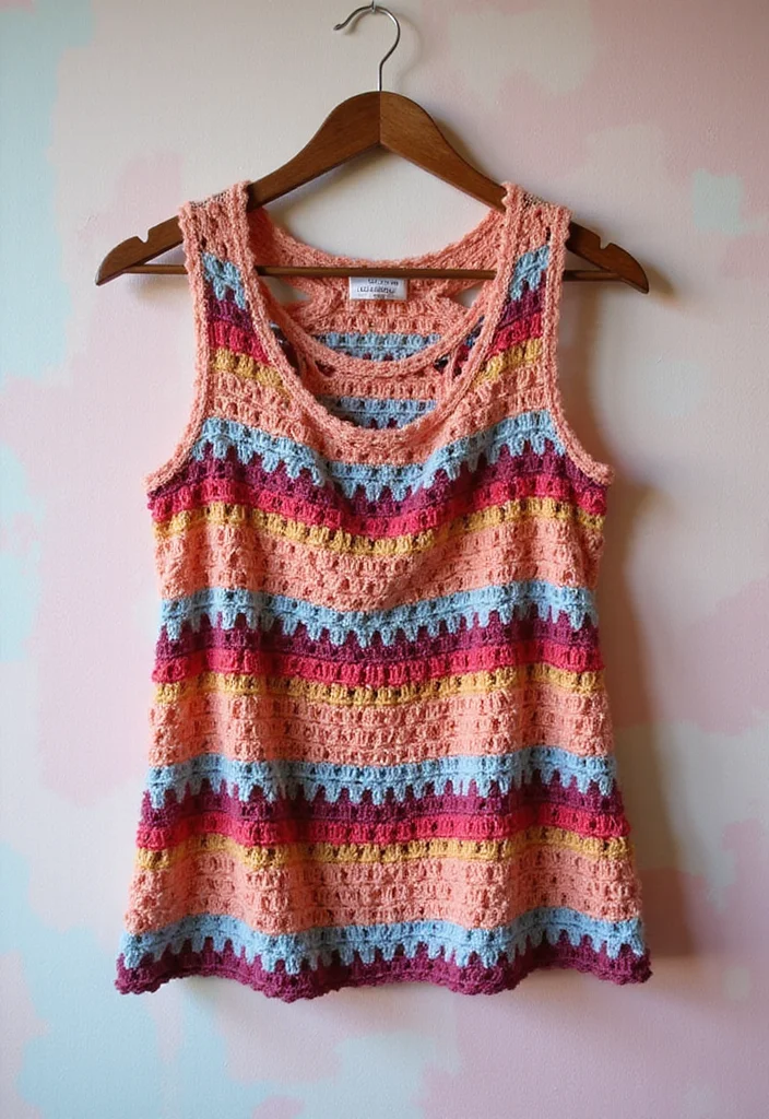 Friendly Guide to Crochet Top Patterns - Featuring 19 Stylish Craft Inspirations - 1. The Classic Tank Top