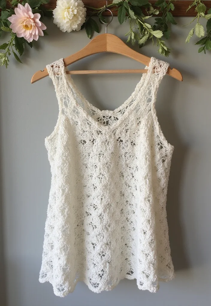 Friendly Guide to Crochet Top Patterns - Featuring 19 Stylish Craft Inspirations - 12. The Feminine Cami