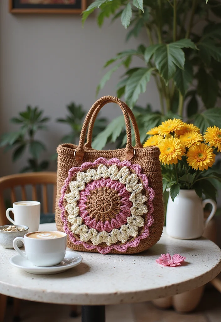 Friendly Guide to Crochet Top Patterns - Featuring 19 Stylish Craft Inspirations - 18. The Charming Bag