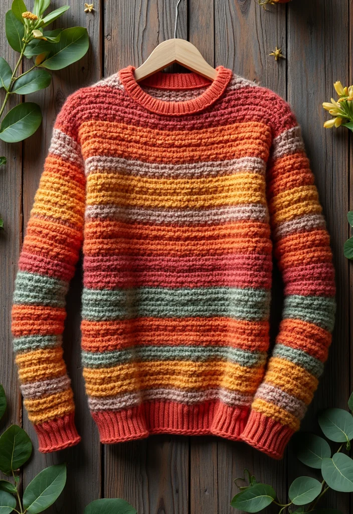 Friendly Guide to Crochet Top Patterns - Featuring 19 Stylish Craft Inspirations - 5. The Stylish Sweater