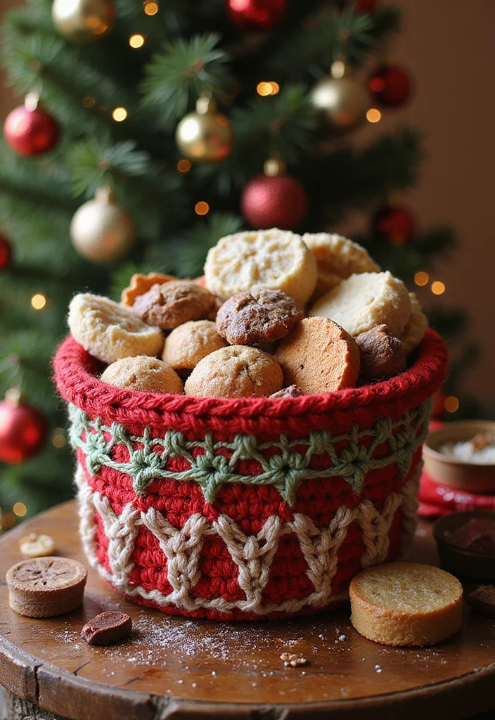 Helpful Guide to Crochet Basket Pattern Free Featuring 18 Practical Inspirations - 17. Elegant Gift Basket