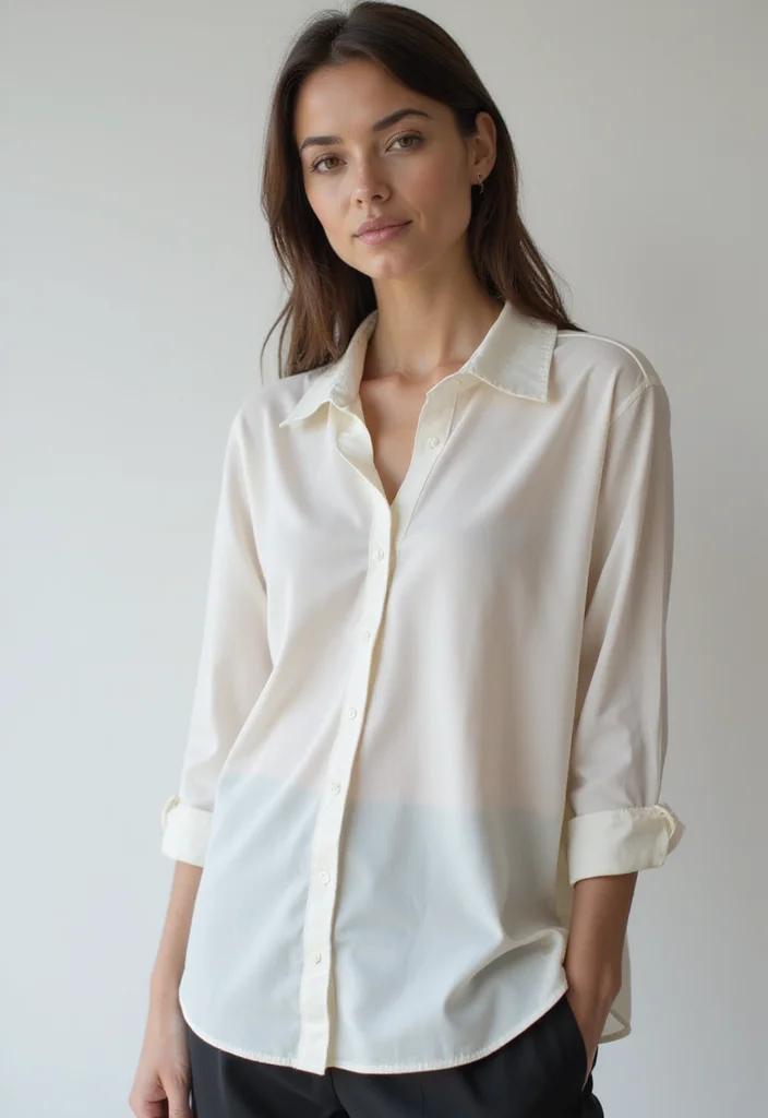 Helpful Guide to Crochet Blouse Free Pattern: Showcasing 19 Elegant Inspirations - 16. The Modern Minimalist Blouse