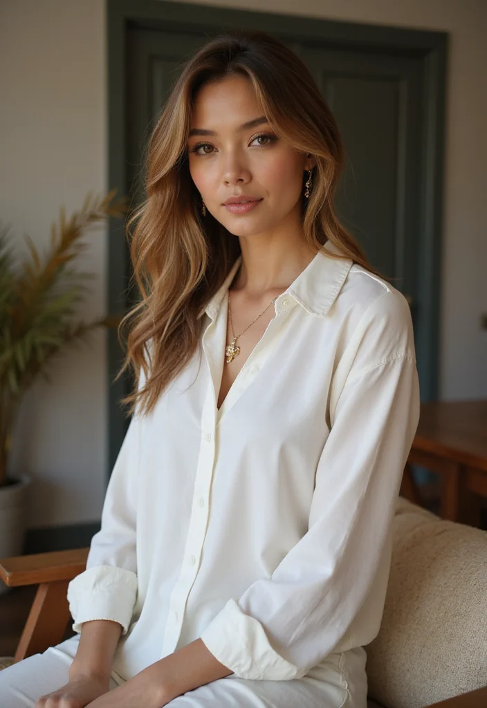 Helpful Guide to Crochet Blouse Free Pattern: Showcasing 19 Elegant Inspirations - 9. The Classic Tunic Blouse