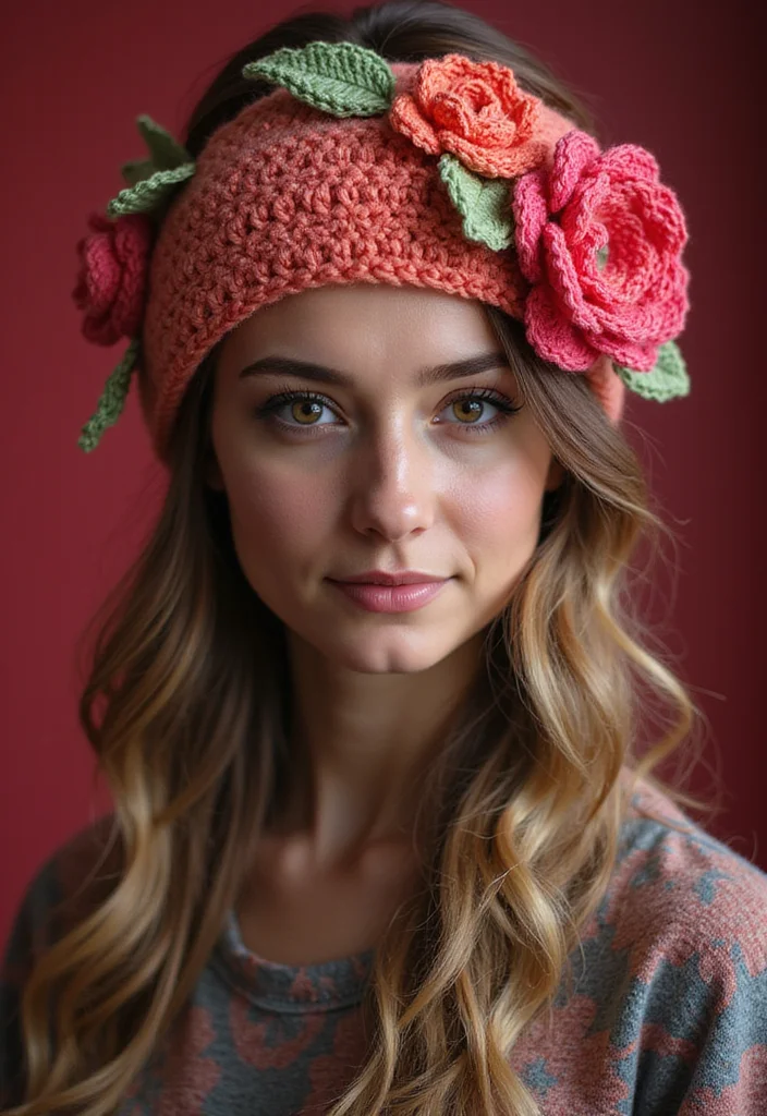 Helpful Guide to Crochet Headband Pattern Free: Showcasing 17 Trendy Inspirations - 16. Statement Pieces