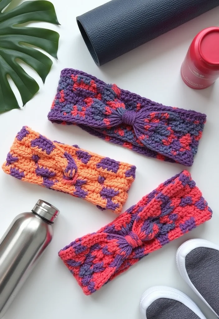 Helpful Guide to Crochet Headband Pattern Free: Showcasing 17 Trendy Inspirations - 5. Sporty Styles