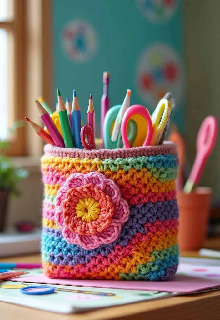 Helpful Guide to Crochet Purse Pattern Free with 17 Chic Craft Inspirations - 7. Cute Pouch for Essentials