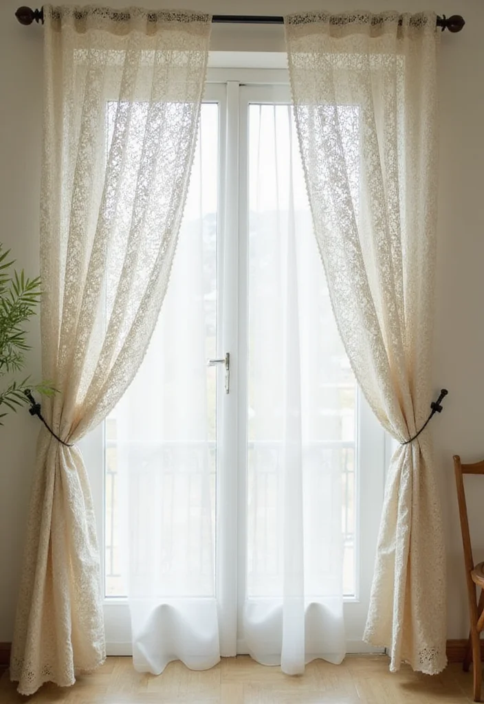 Helpful Guide to Cute Things to Crochet: 19 Fun and Creative Inspirations - 11. Charming Crochet Curtains