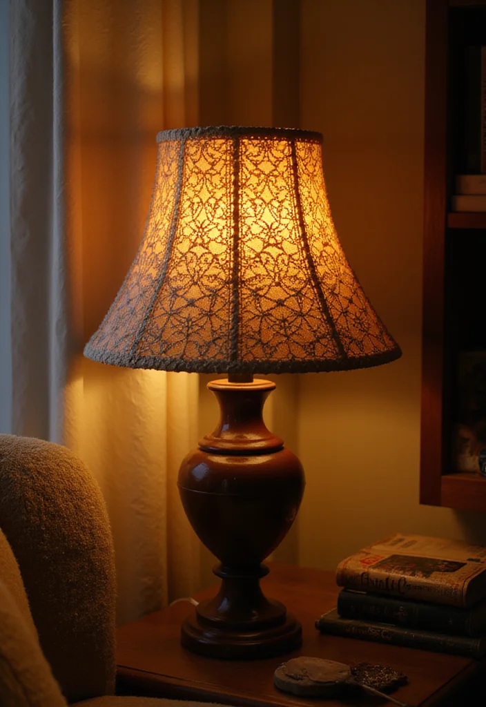 Helpful Guide to Cute Things to Crochet: 19 Fun and Creative Inspirations - 14. Unique Crochet Lampshades