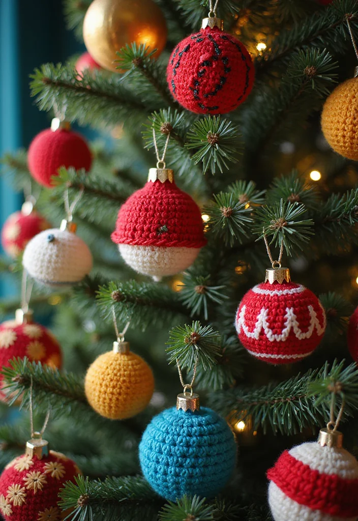 Helpful Guide to Cute Things to Crochet: 19 Fun and Creative Inspirations - 18. Crochet Holiday Ornaments