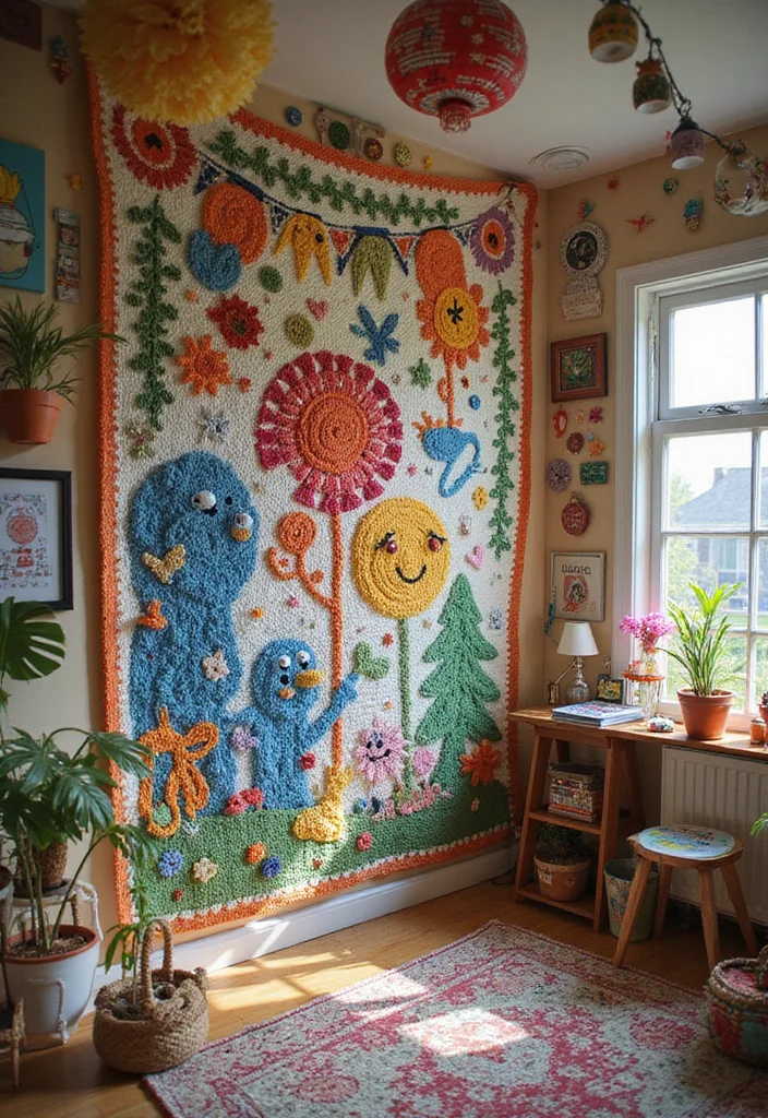 Helpful Guide to Tapestry Crochet Patterns Charts Featuring 20 Clear Craft Inspirations - 15. Whimsical Worlds