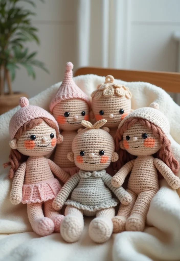 Step-by-Step Guide to Baby Crochet Patterns Free Featuring 20 Sweet Inspirations - 16. Cuddly Crochet Baby Dolls
