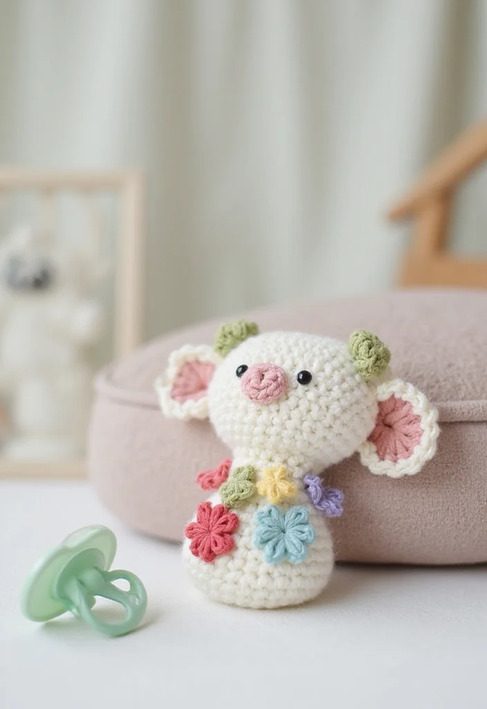 Step-by-Step Guide to Baby Crochet Patterns Free Featuring 20 Sweet Inspirations - 17. Practical Crochet Pacifier Holders